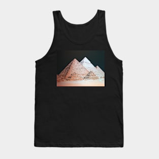 Egyptian Pyramids Tank Top